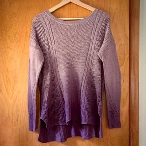 BOGO! American Eagle Ombre Knit High-Low Sweater